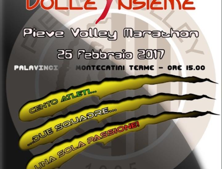 Domenica 26 febbraio seconda edizione della Volley Marathon
